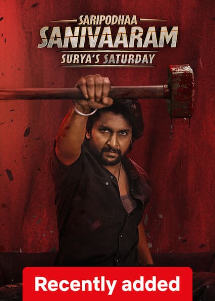Saripodhaa Sanivaaram (Suryas Saturday) 2025 Hindi Dubbed Movie ORG 720p WEBRip 1Click Download