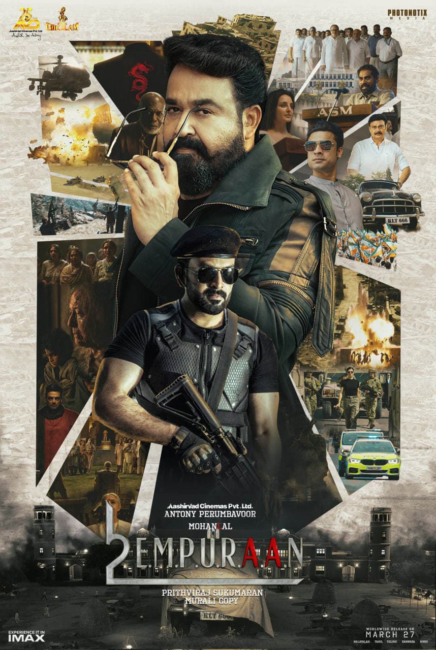 L2 Empuraan 2025 Hindi Dubbed Movie ORG 720p HDRip 1Click Download