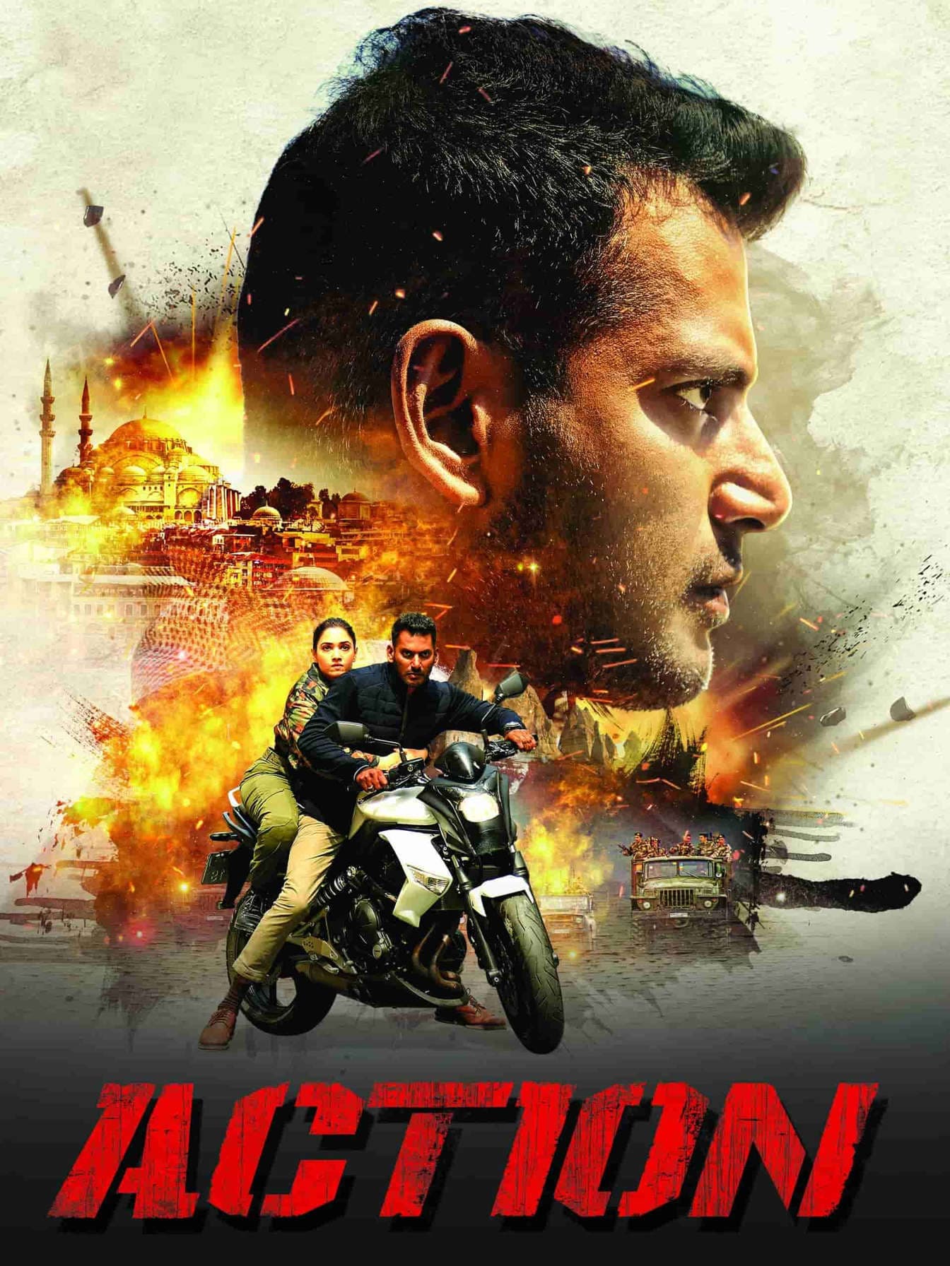 Action 2025 Hindi Dubbed Movie ORG 720p WEB-DL 1Click Download