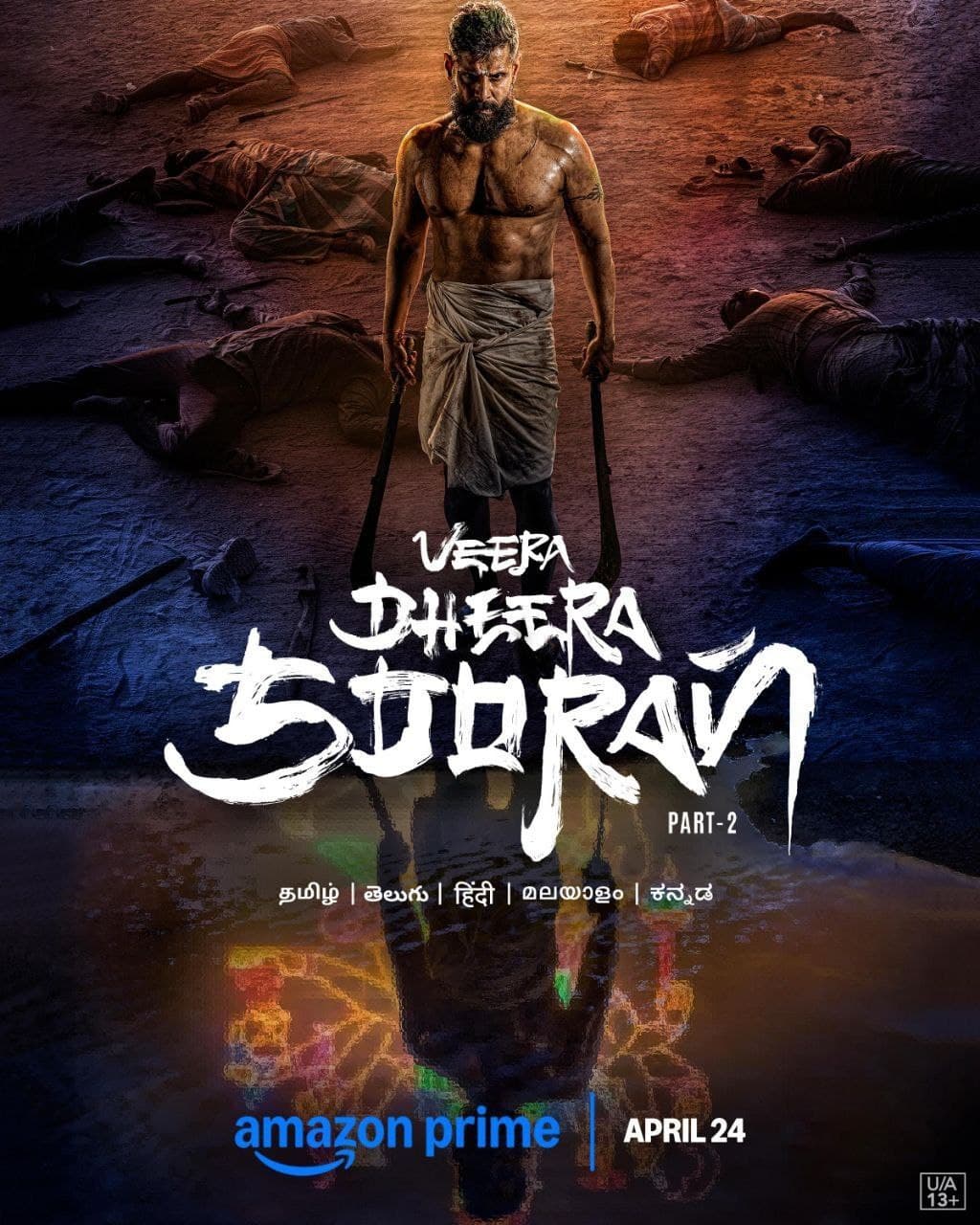 Veera Dheera Sooran Part 2 2025 Hindi Dubbed Movie ORG 720p WEB-DL 1Click Download