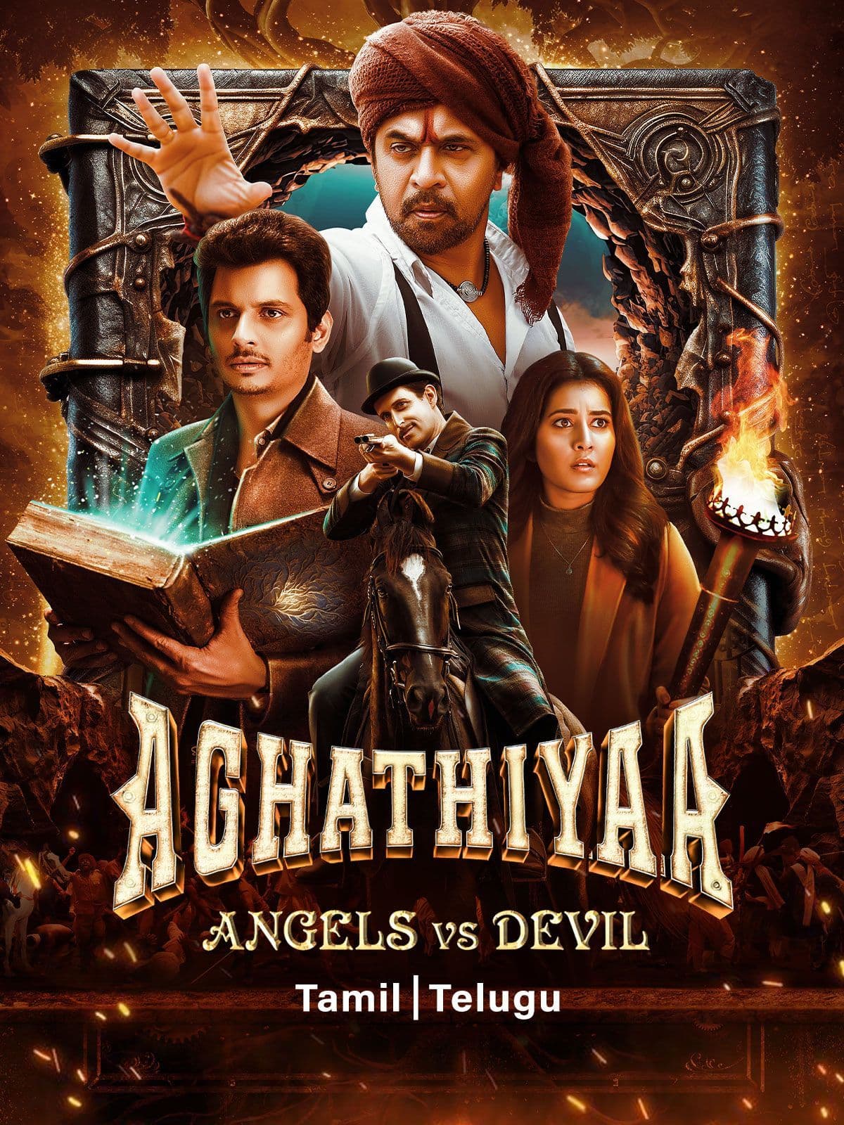 Aghathiyaa 2025 Hindi Dubbed Movie ORG 720p WEB-DL 1Click Download