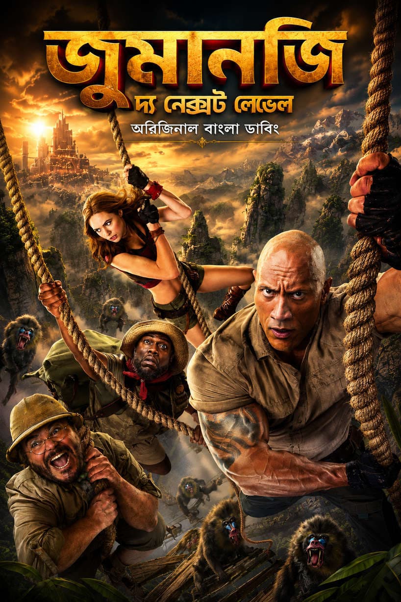 Jumanji The Next Level 2026 Bengali Dubbed Movie ORG 720p WEB-DL 1Click Download