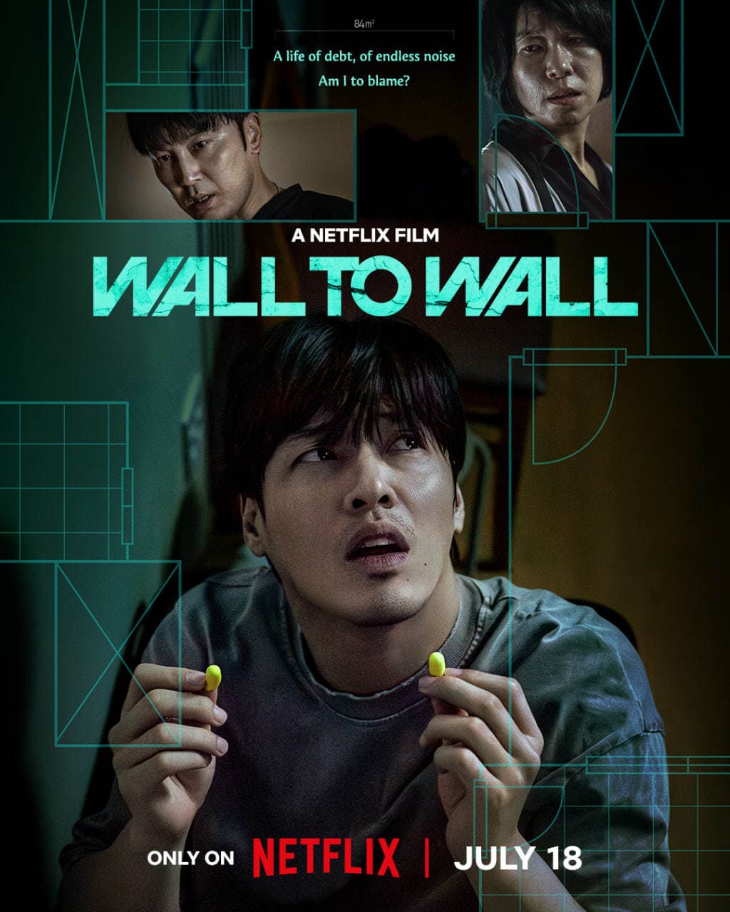 Wall to Wall 2025 Hindi Dubbed Movie ORG 720p WEB-DL 1Click Download