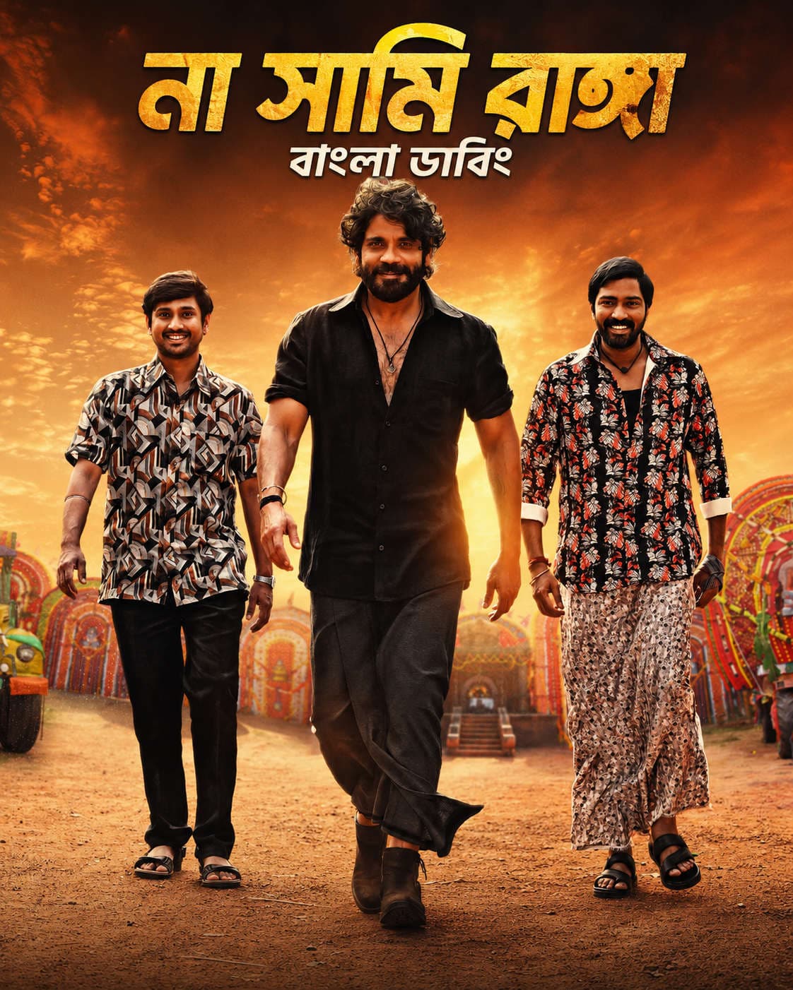Naa Saami Ranga 2026 Bengali Dubbed Movie ORG 720p WEB-DL 1Click Download