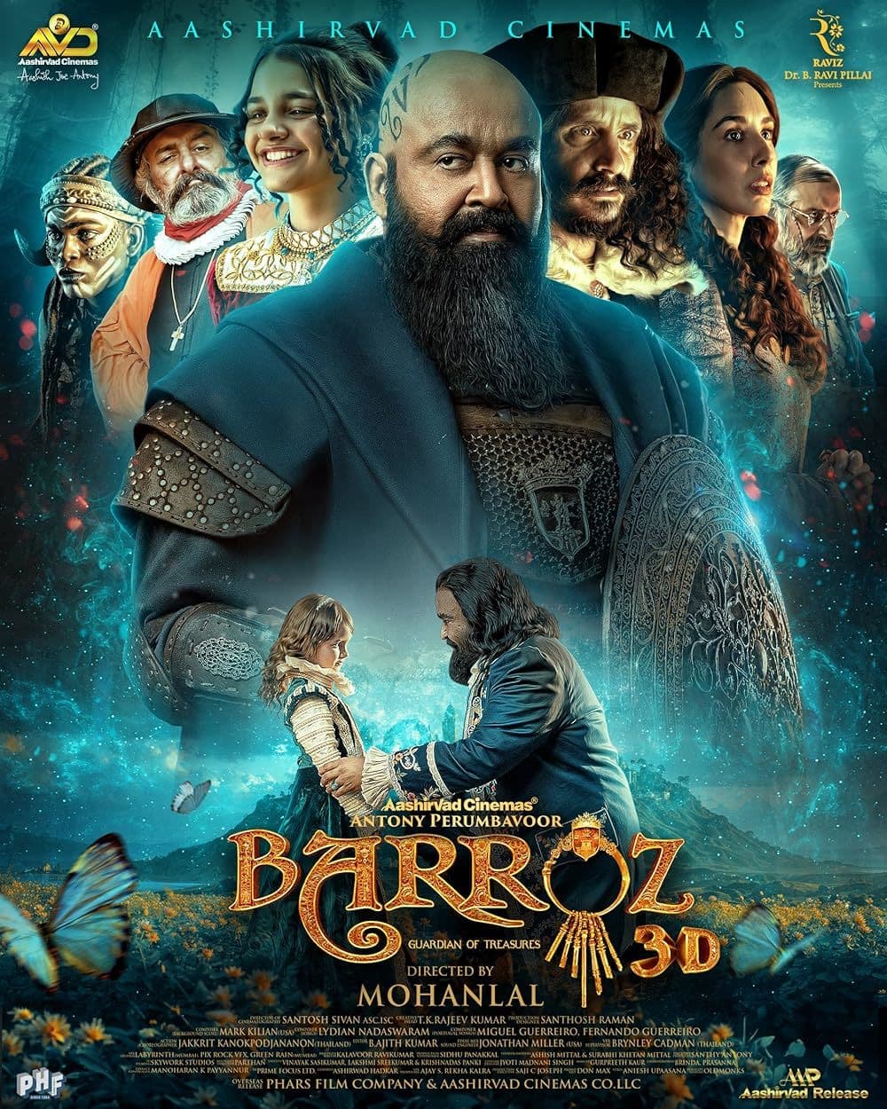 Barroz 2024 Hindi Dubbed Movie ORG 720p HDRip 1Click Download