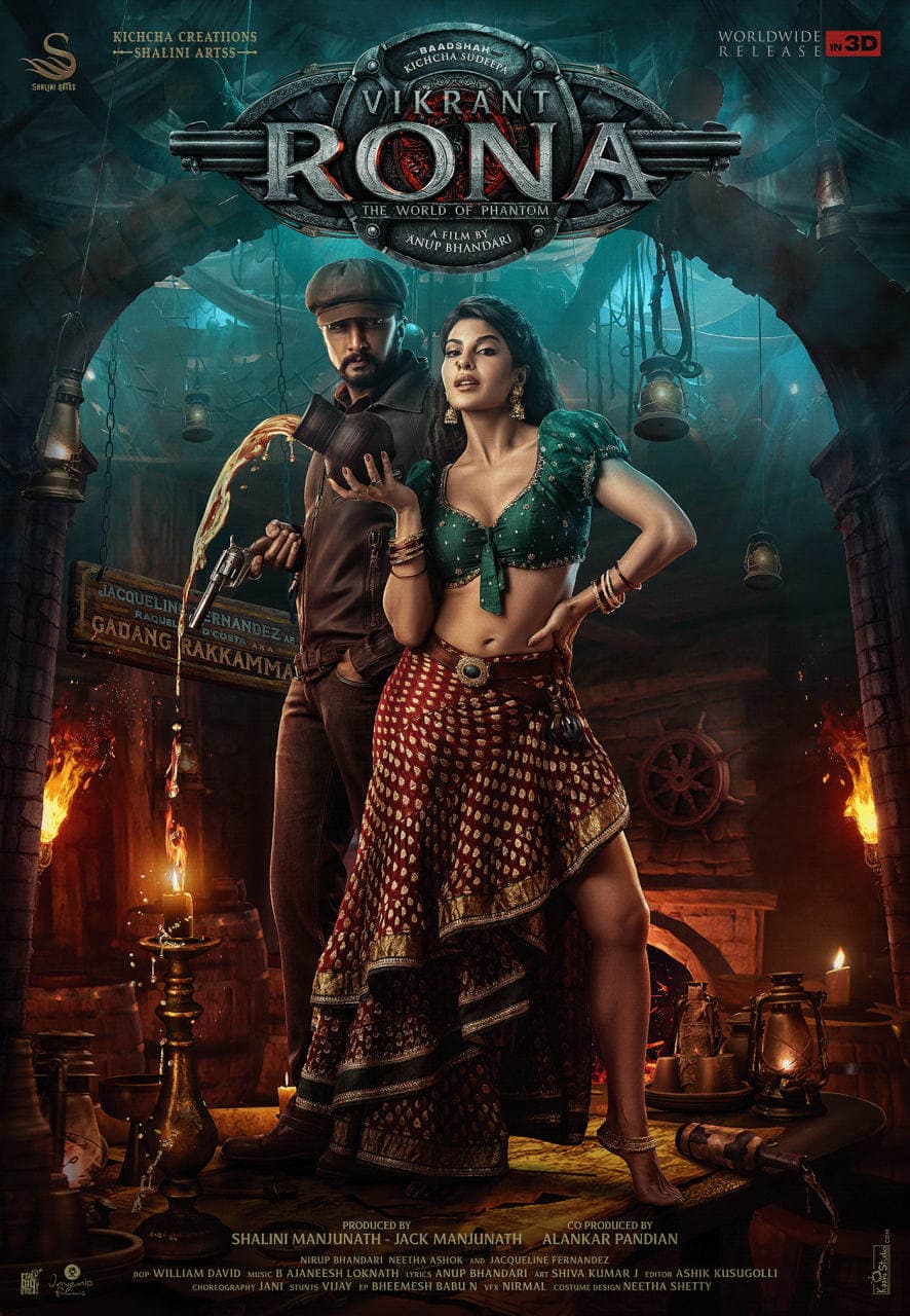 Vikrant Rona 2025 Hindi Dubbed Movie ORG 720p WEBRIp 1Click Download