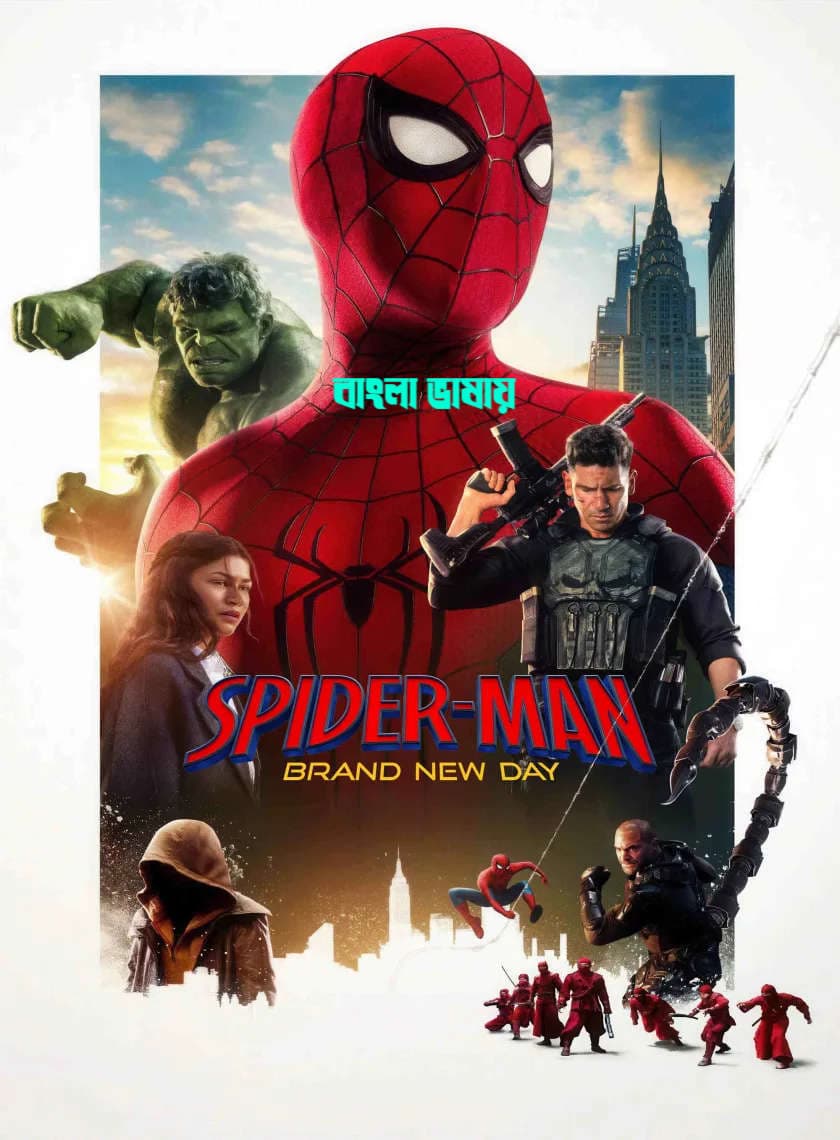Spider-Man Brand New Day 2026 Bengali Dubbed Movie 720p HDTC Print 1Click Download