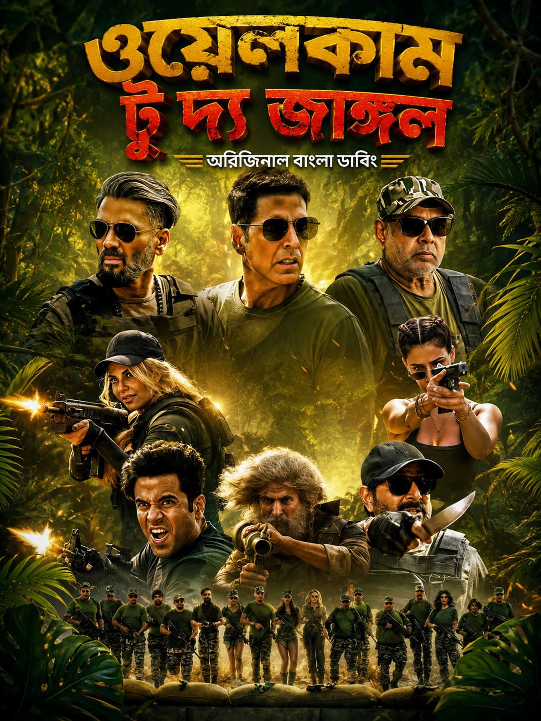Welcome to the Jungle 2026 Bengali Dubbed Movie 720p UNCUT WEB-DL 1Click Download