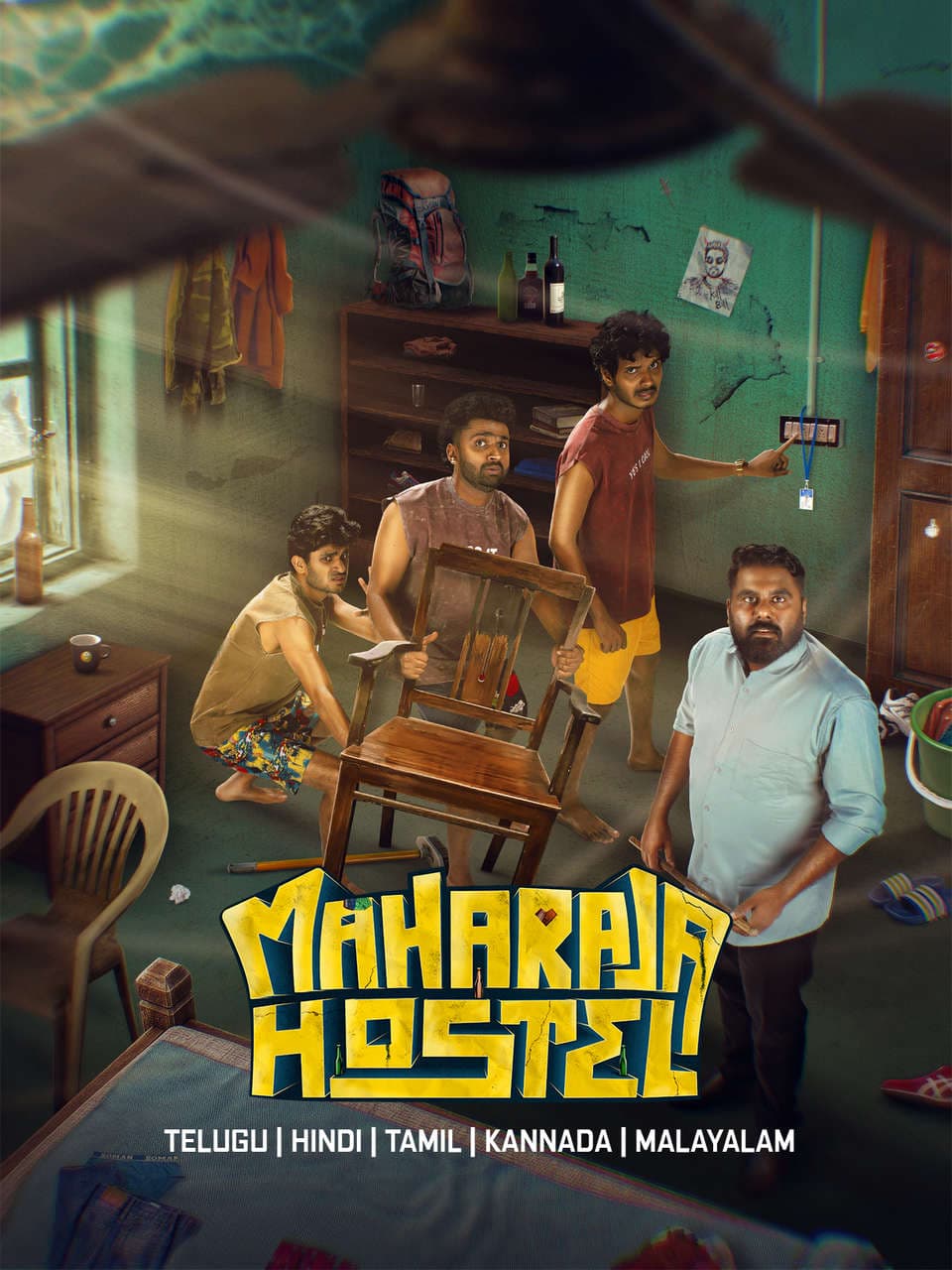 Maharaja Hostel 2026 Hindi Dubbed Movie ORG 720p WEB-DL 1Click Download