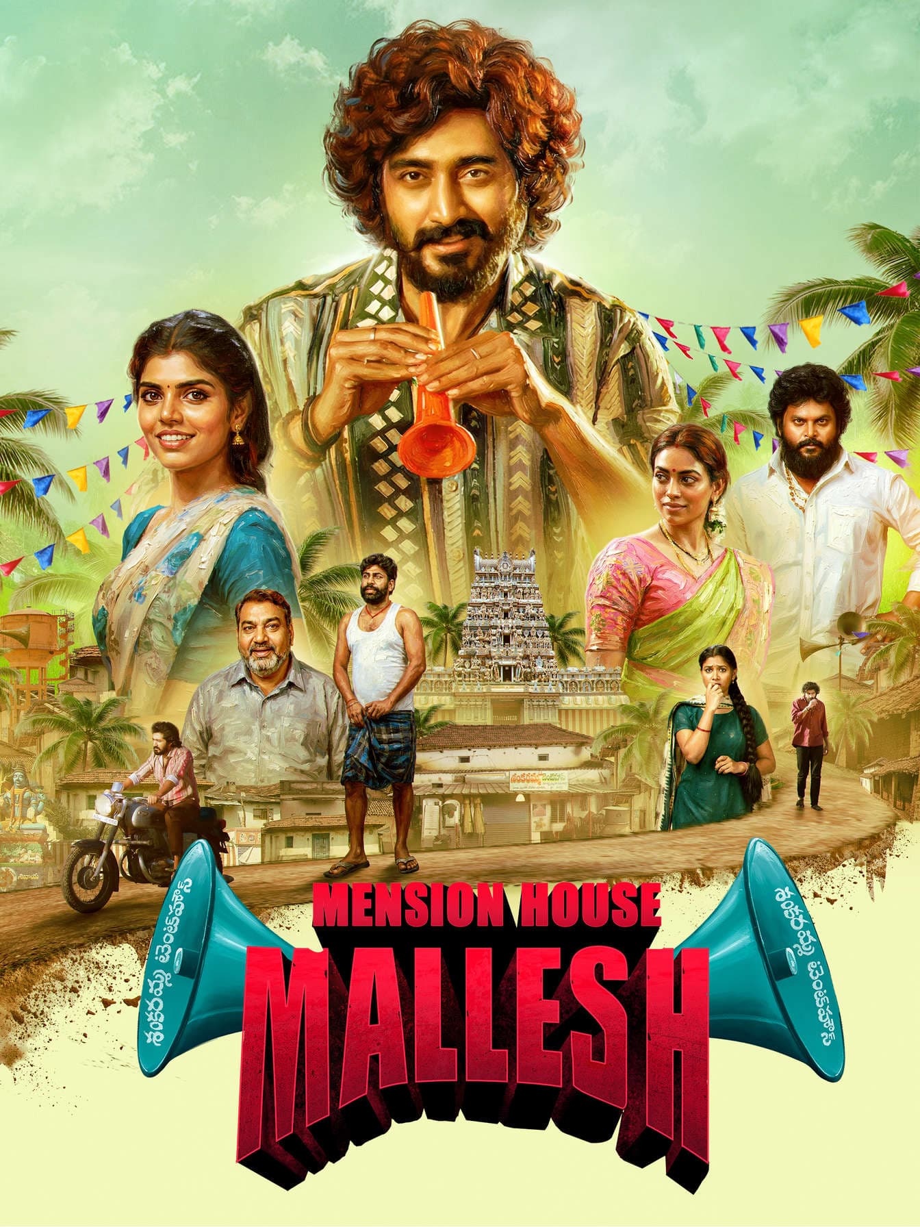 Mension House Mallesh 2026 Hindi Dubbed Movie ORG 720p WEB-DL 1Click Download