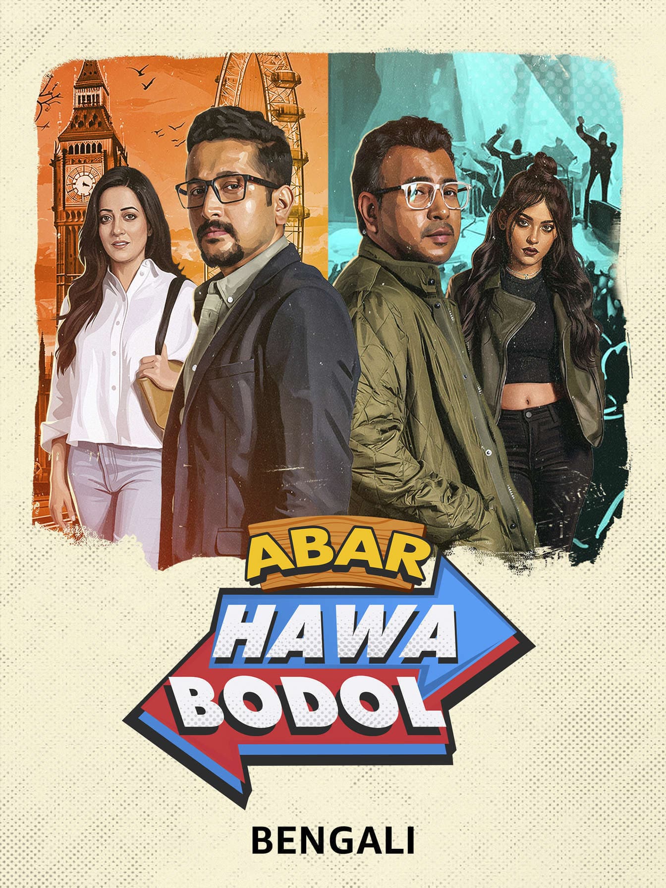 Abar Hawa Bodol 2026 Bengali Movie 720p WEB-DL 1Click Download